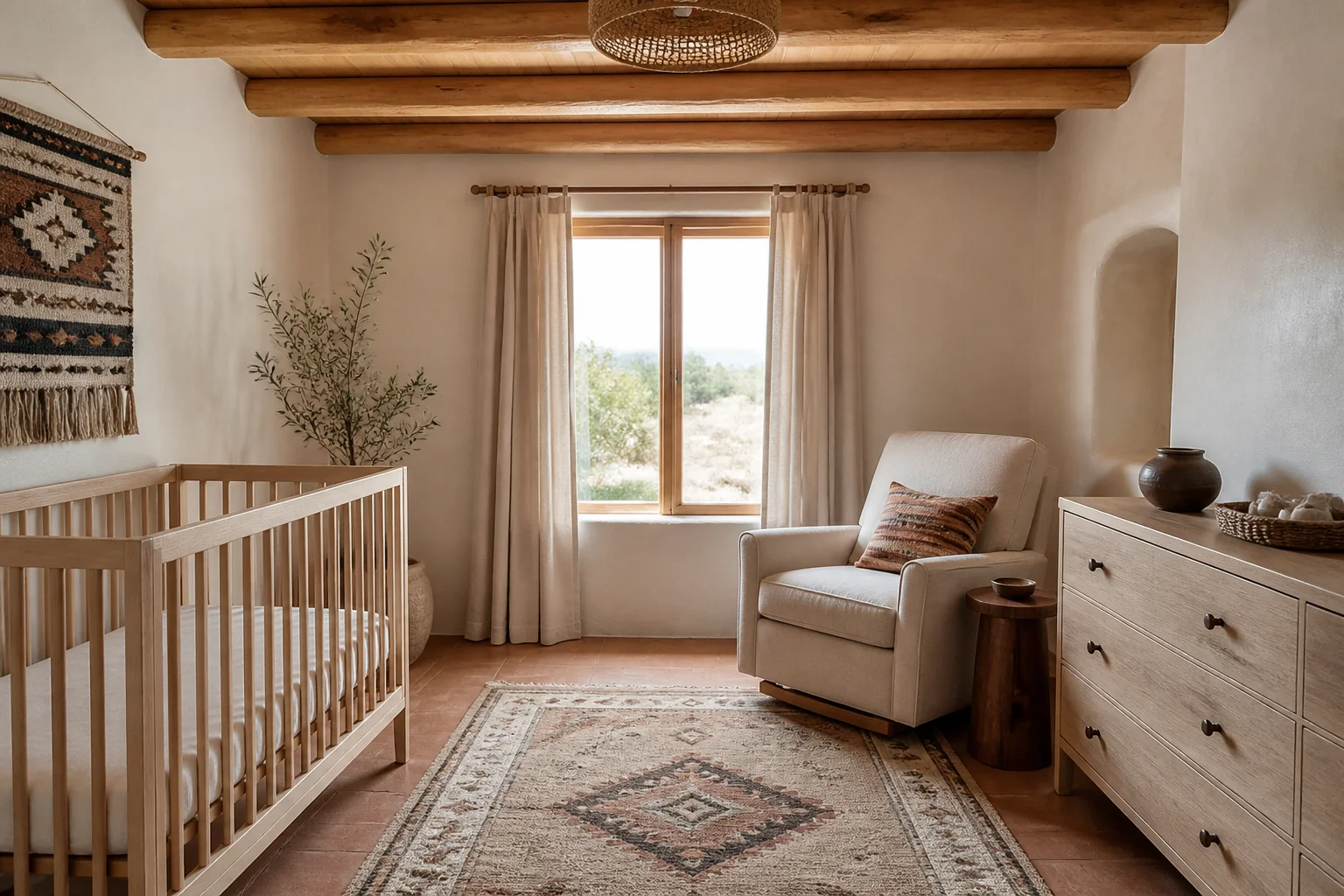 A Southwestern nursery remodel