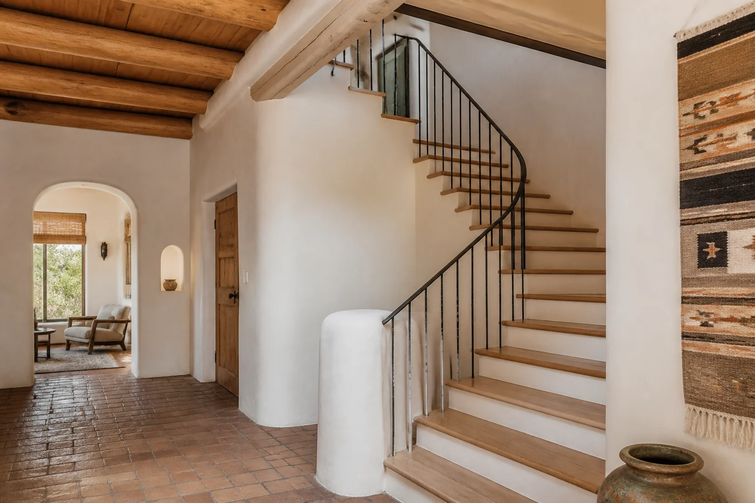 A Southwestern staircase remodel