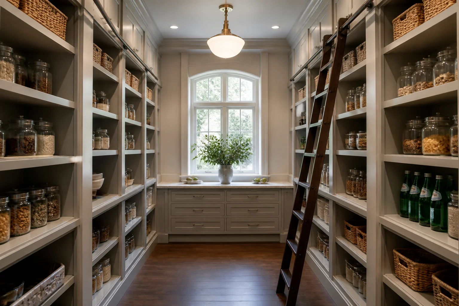 A Traditional pantry remodel