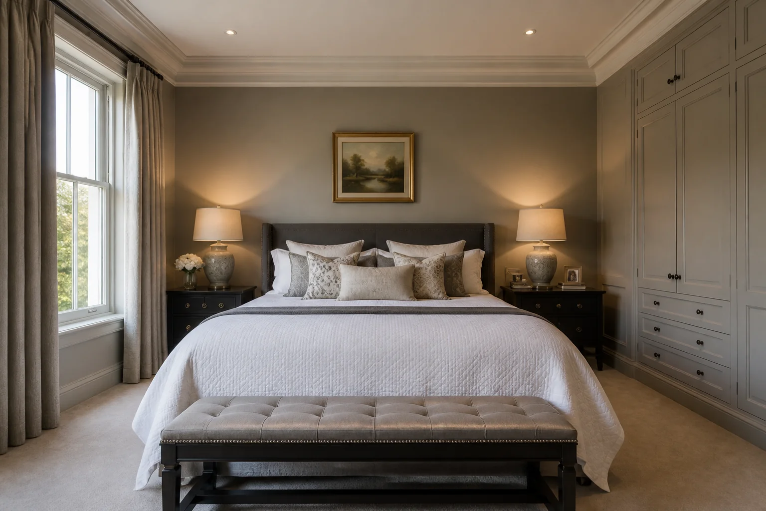 A Traditional primary bedroom remodel
