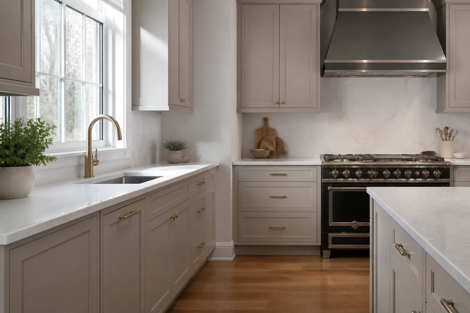 A Transitional kitchen remodel