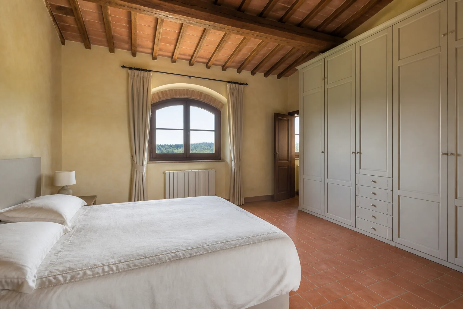 A Tuscan primary bedroom remodel