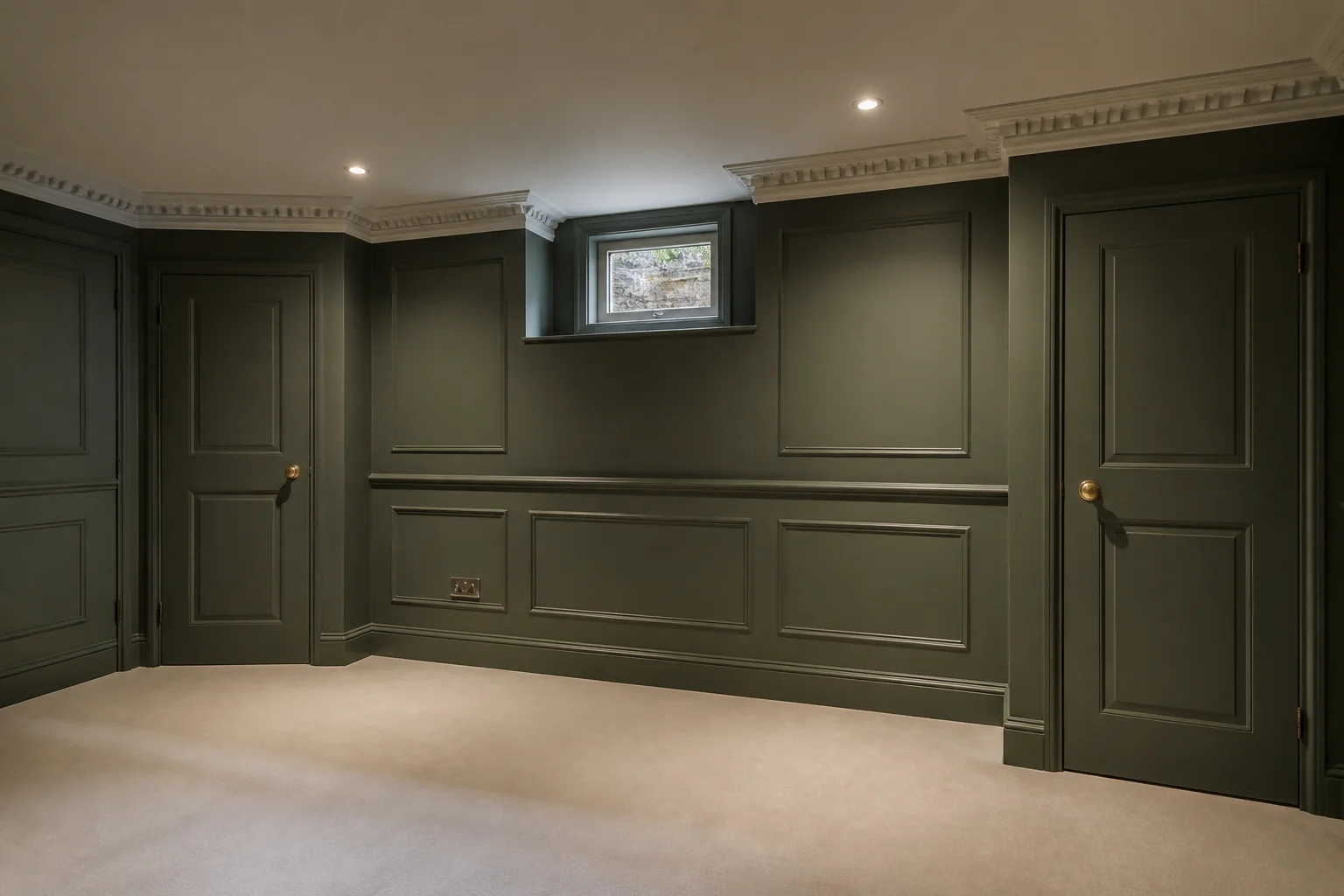 A Victorian basement remodel