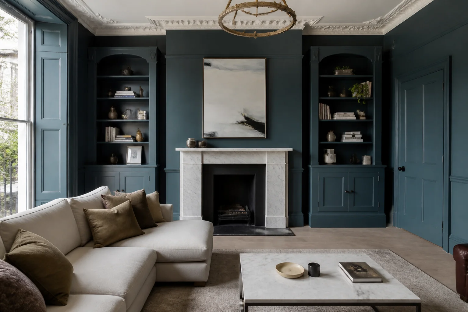 A Victorian living room remodel