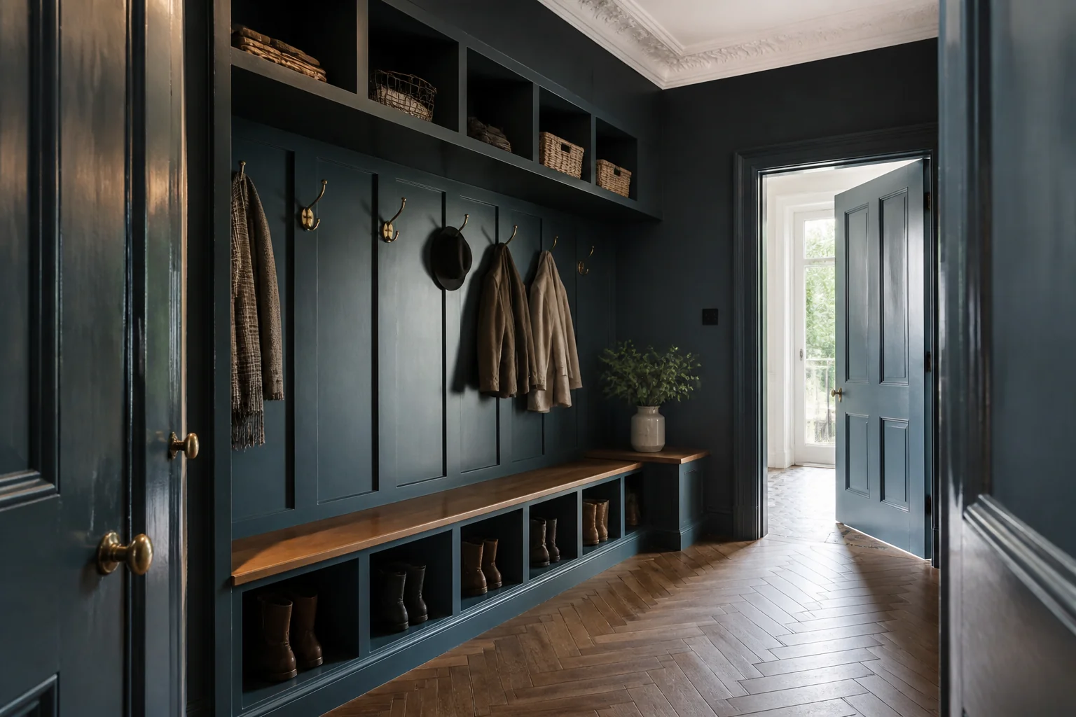 A Victorian mudroom remodel