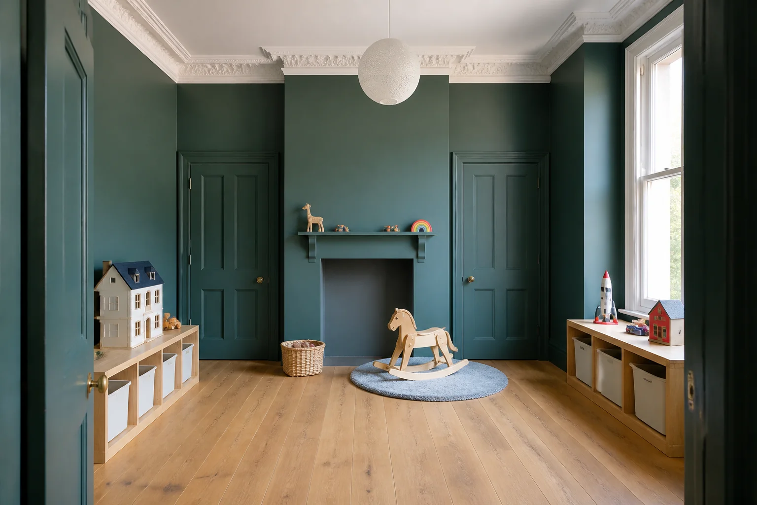 A Victorian playroom remodel