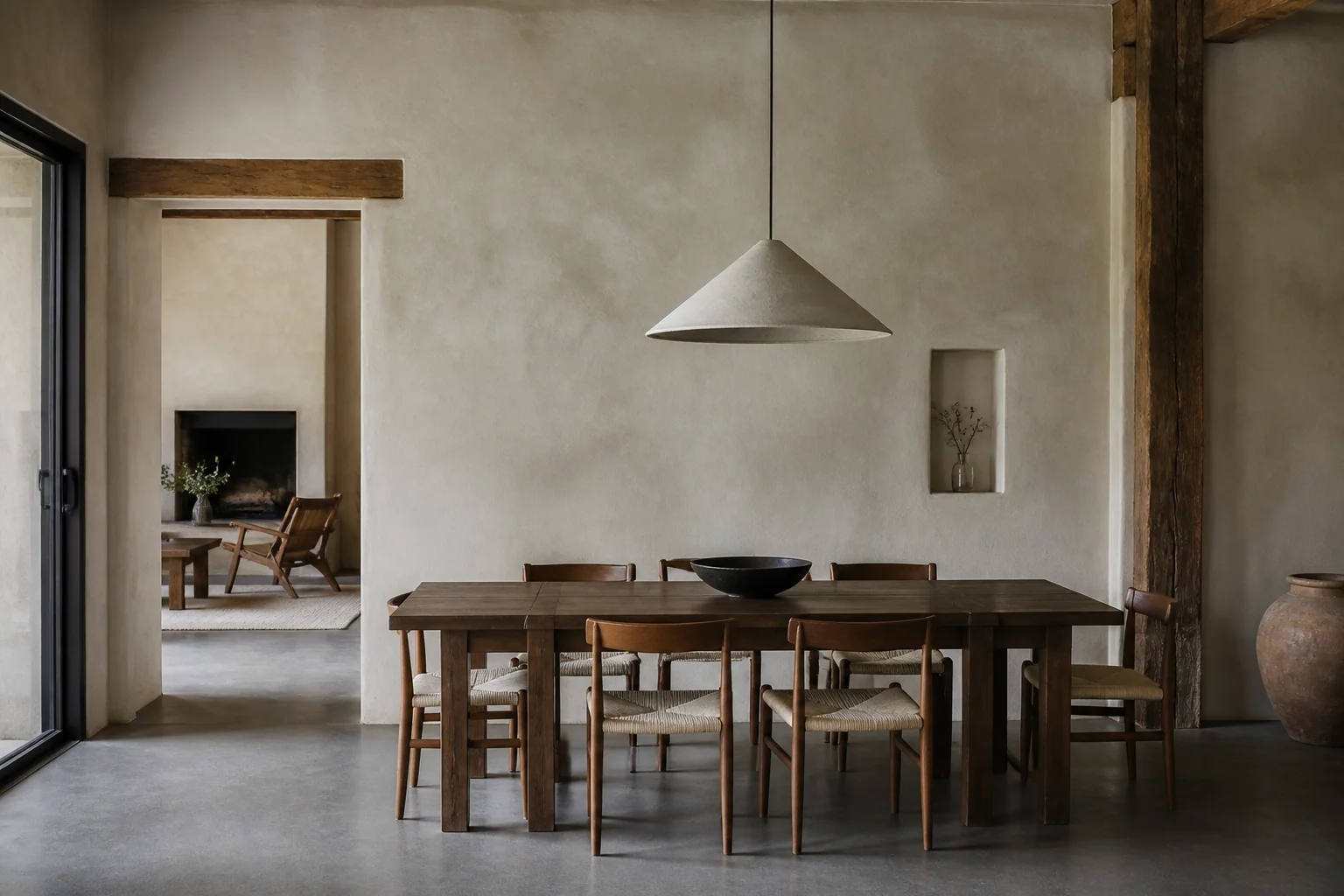 A Wabi-Sabi dining room remodel