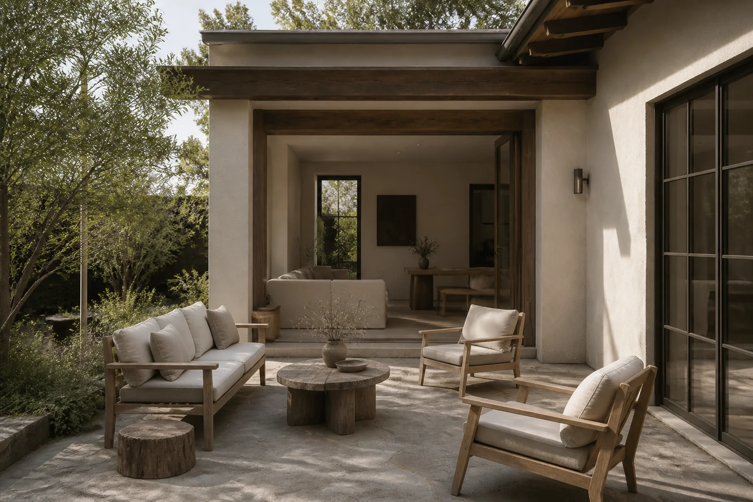 A Wabi-Sabi patio remodel
