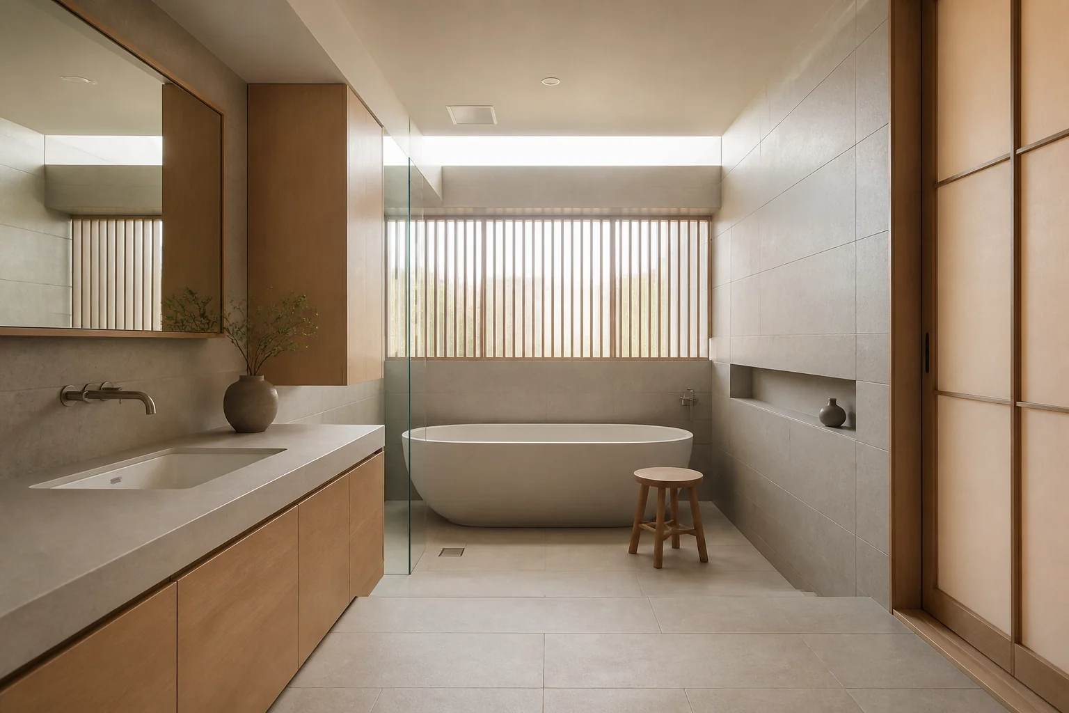 A Zen bathroom remodel