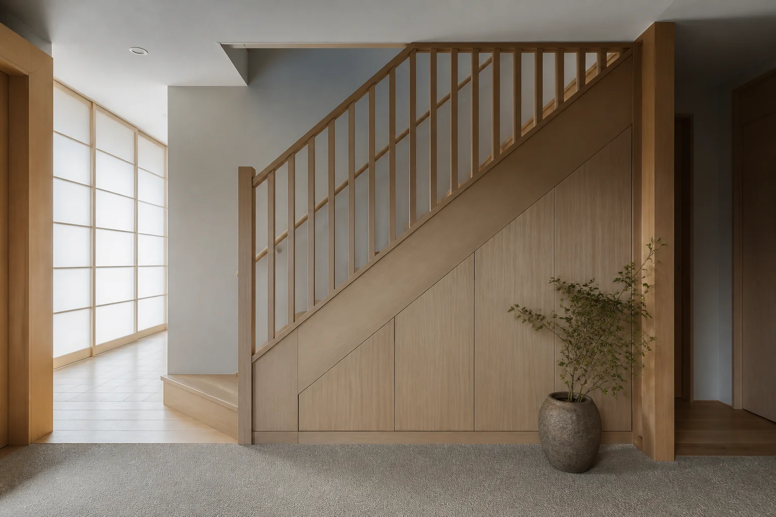 A Zen staircase remodel